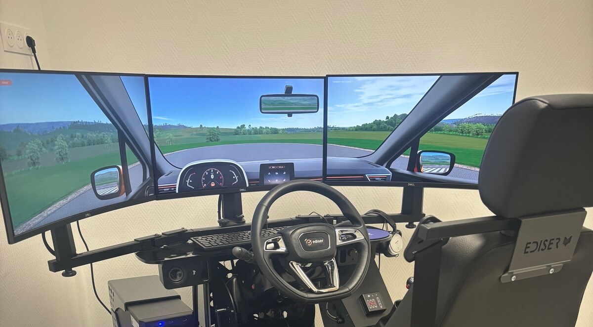 simulateur de conduite